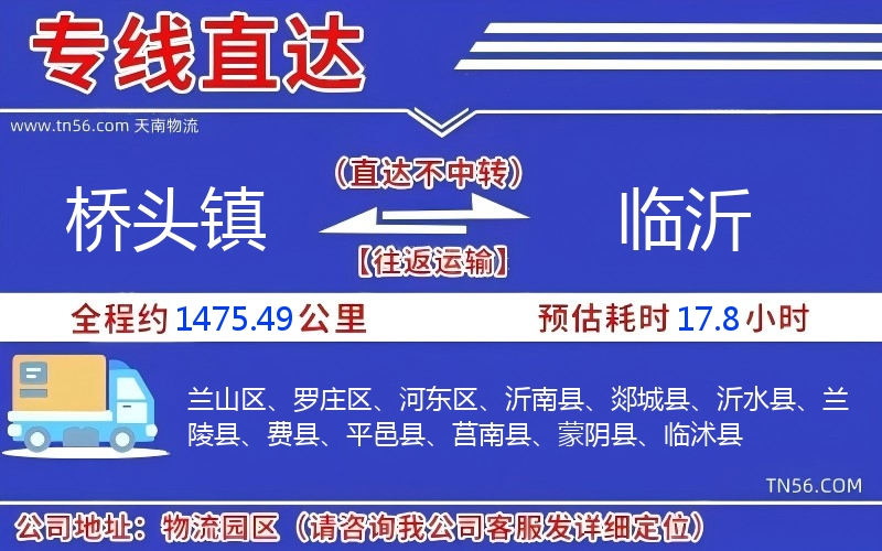 桥头镇光临沂物流公司