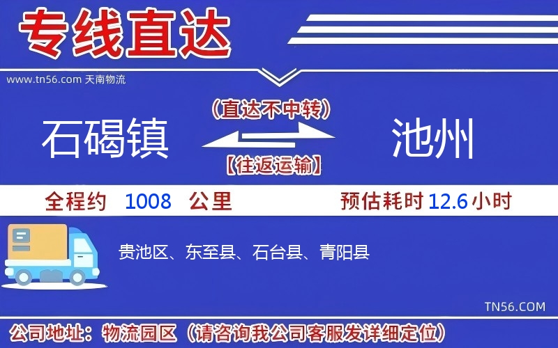 石碣镇到池州物流公司 石碣镇到池州物流公司