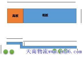 17.5米回程车挂车表示图