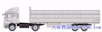 一拖二13米货车核载图